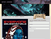 Tablet Screenshot of farfetchedfables.com
